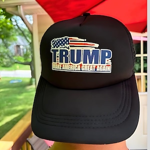 Trump 2024 Trucker Cap: Patriotic MAGA Hat