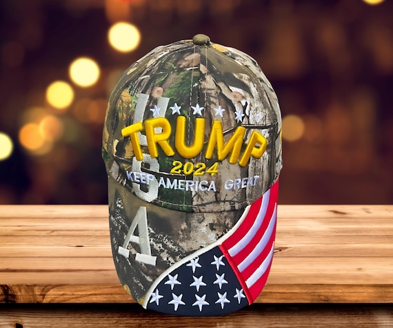 Cappello Mimetico Trump Take America Back 2024 Con Firma, Cappellino Sportivo Elettorale MAGA - Italia
