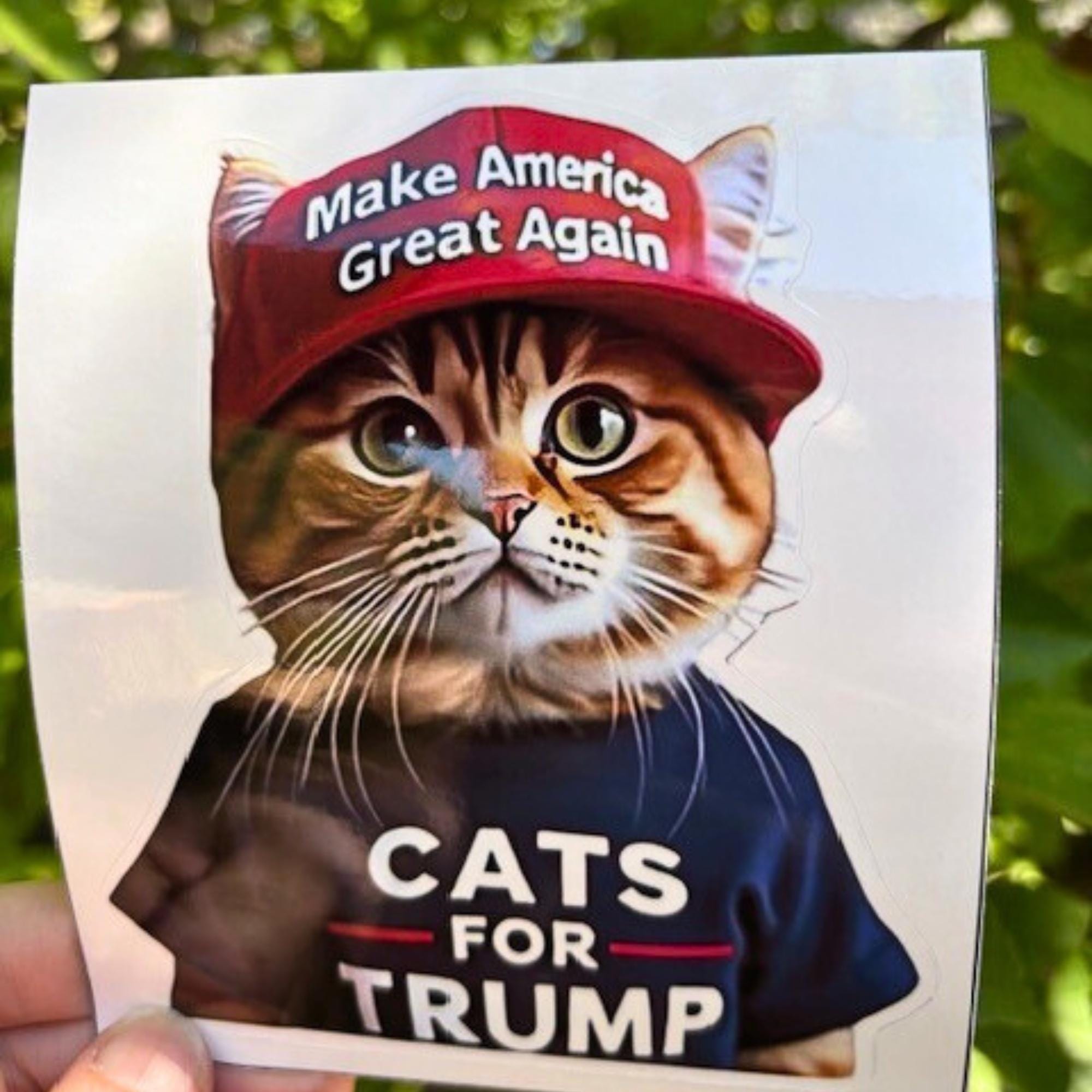 Make America Great Again Texas Maga Trump Bandiera Adesivo Decalcomania - Foto 10