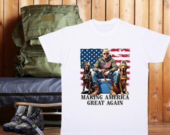 Trump Hunting Shirt, Funny MAGA Hunting Season Shirt, Gift For A Hunter, Trump Supporter Hunting Gift Idea, Hunting Season Shirt