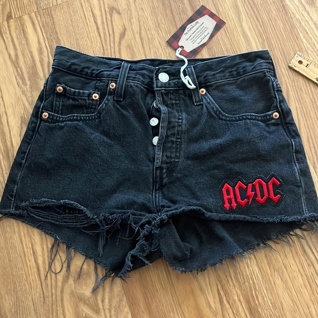 ACDC 501 Levi’s Jean Shorts Denim Shorts Size 25 - Etsy