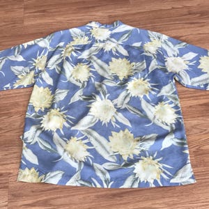 Tommy Bahama Hemdknopf Down 100% Seide M Medium Bild 4