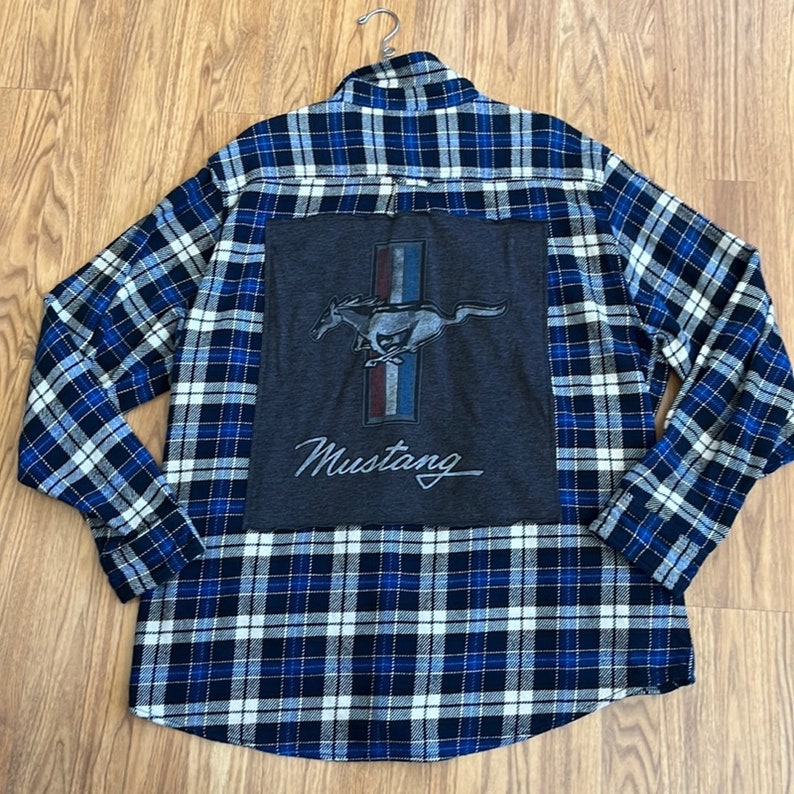 PBR Mustang Flannel Shirt