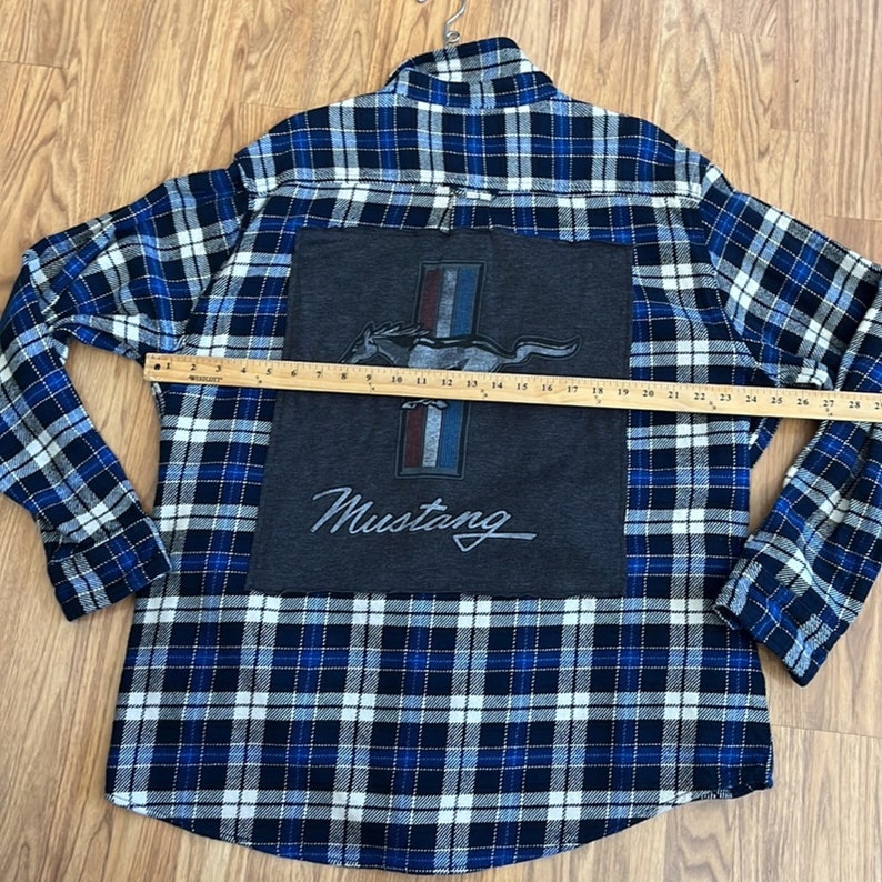 PBR Mustang Flannel Shirt main image 1