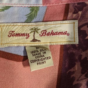 Koszula Tommy Bahama z jedwabiu z guzikami, rozmiar M zdjęcie 6