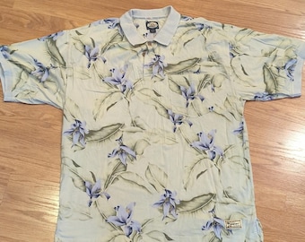 Tommy Bahama polo shirt Hawaiian Size XL