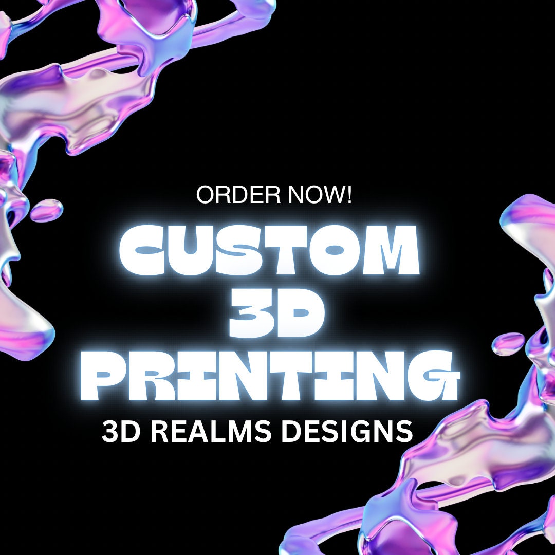 CUSTOM 3D PRINTING - Etsy