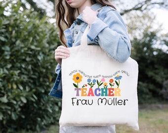 Bag teacher gift personalization graduation gift study teaching traineeship trainee teacher school farewell