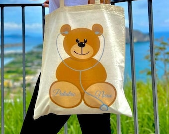 TEDDY BEAR - PEDIATRIC NURSE - Work shopper - clinic. creations