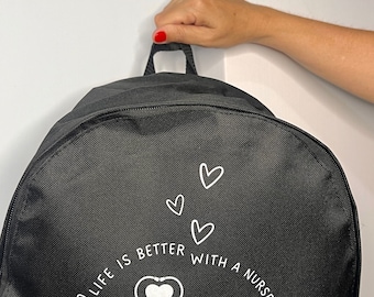BACKPACK-Life is better with a nurse-ambulatorio.creazioni