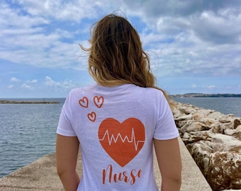NURSE - Personalized T shirt - clinic.creations