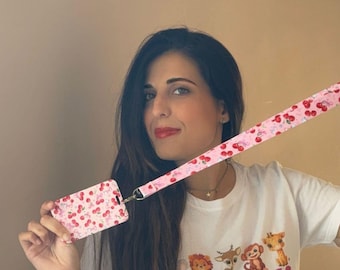 Cherry badge holder - clinic.creation