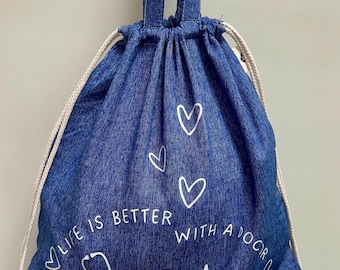 Life is better with a doctor-2 in 1 work shopper-clinic.creations