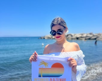 Beach Towel-Inf in Alto Mare-Customizable-clinic.creations