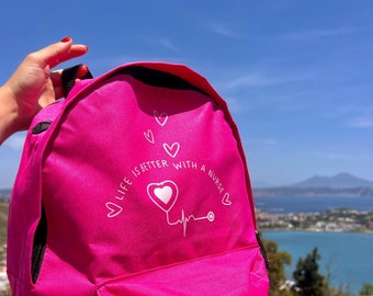 BACKPACK Life is better with a nurse- ambulatorio.creazioni