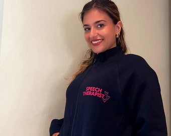 Speech therapist- Brushed sweatshirt-clinic.creations