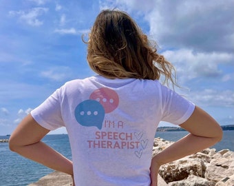 SPEECH THERAPIST - Personalized T shirt - clinic.creations