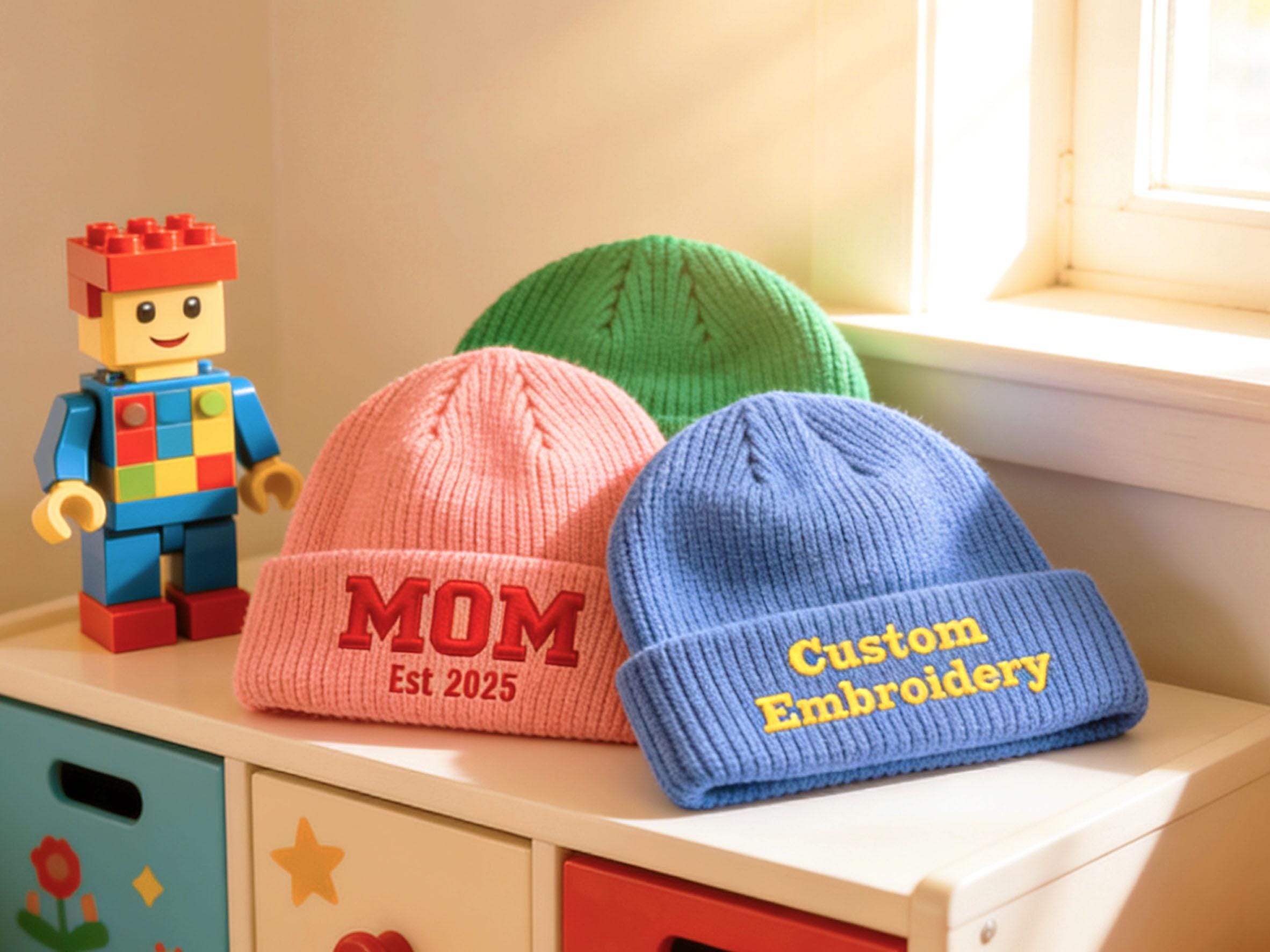 ?Mom-Baby Beanies Set?NEW Mommy and Baby Matching Beanies - Etsy main image 2