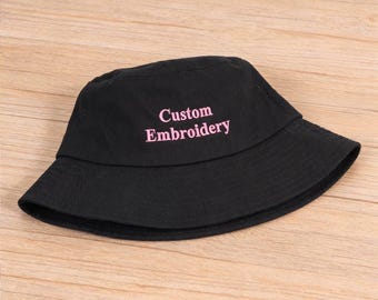 Cappello da pescatore personalizzato, cappello con testo/logo ricamato, cappello da sole personalizzato, cappello da escursionismo, cappello da campeggio, cappello estivo, cappello da viaggio, cappello da festa, regalo per papà, mamma, lui, lei