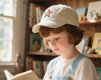 Embroidered Text Kid Baseball Cap, Custom Logo Kids Hat, Children's Hat, Personalized Hat, Baby Hat,Birthday Christmas Gift,Suitable 52-56cm