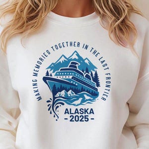 Alaskan Cruise 2025 PNG SVG EPS, Personalized Custom Alaska Family Cruise Vacation, Cruise Sublimation Design,  Family Alaska Cruise 2025