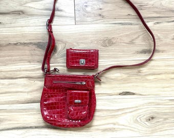 Brighton Red Leather Purse & Wallet