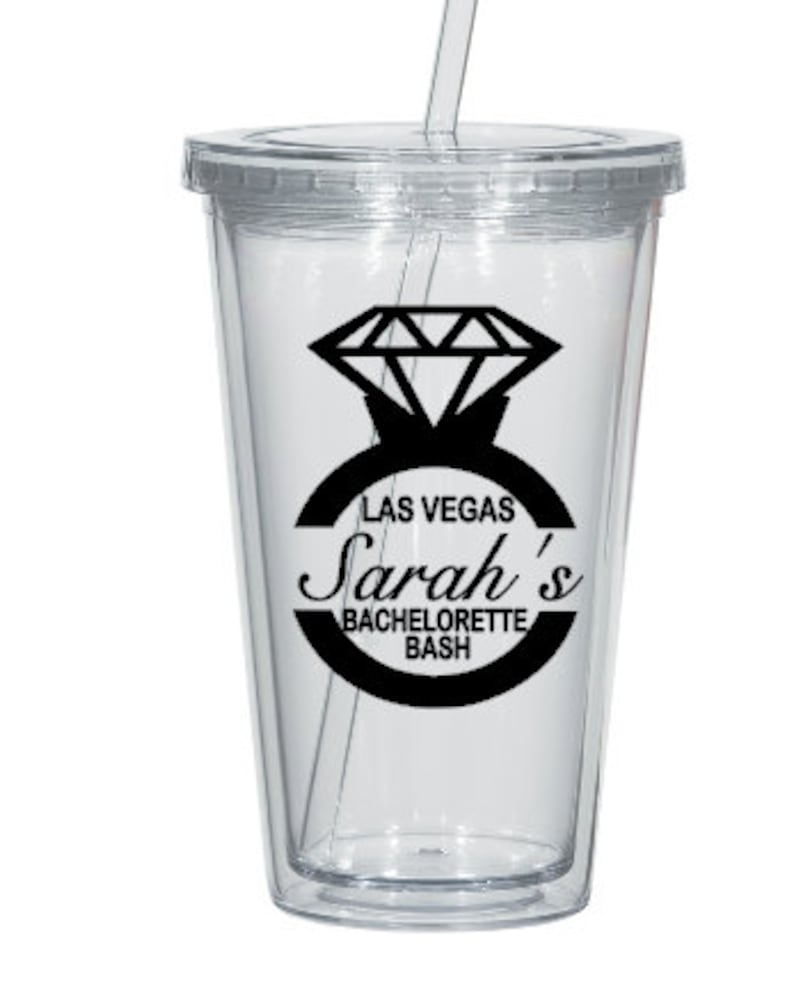Bachelorette Party Tumbler Cup Decals Bachelorette Bash Etsy