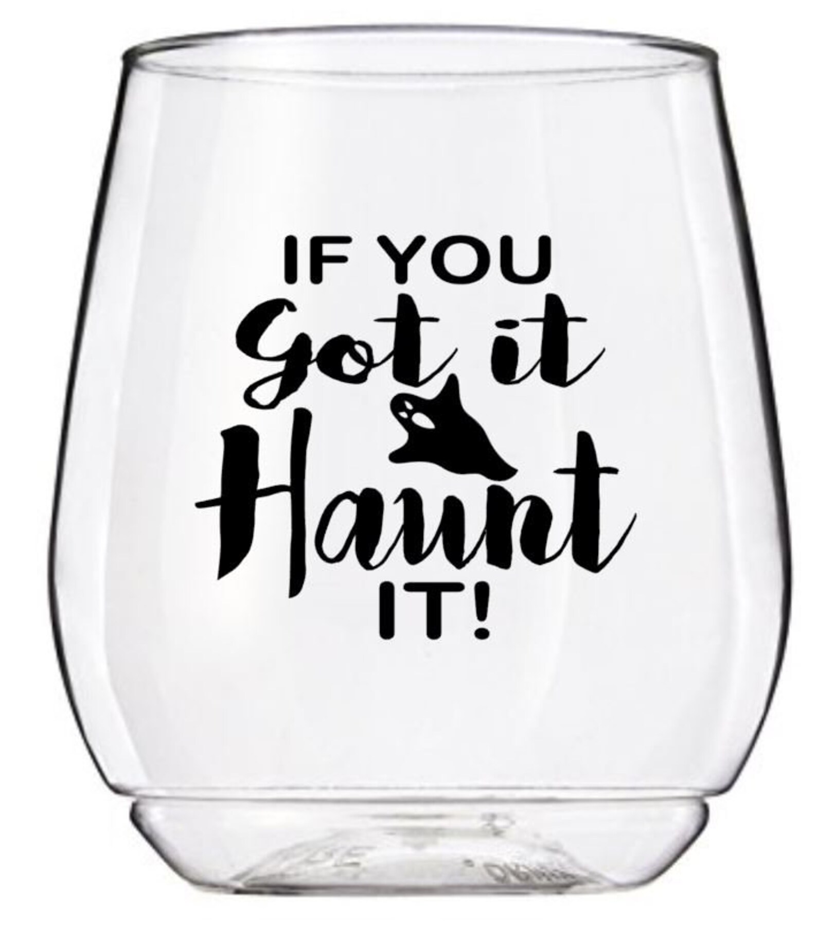Halloween Wine Glass Decal Party Pack Halloween Wine Glass Etsy