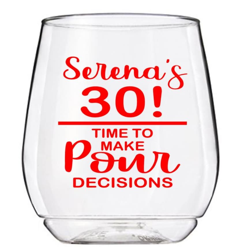 personalized birthday wine