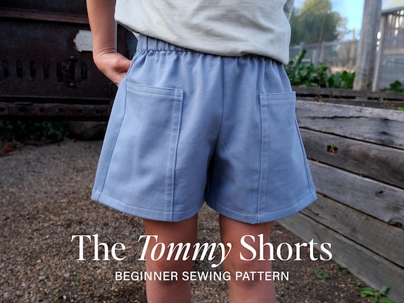 Kids & Baby Shorts Sewing Pattern: Beginner Friendly (Digital Download)