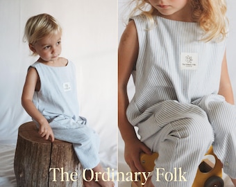 Patrón de costura para mono de bebé de gran tamaño (descarga digital)