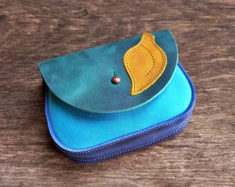 TWITTER Clutch. No 4822. Italian leather.