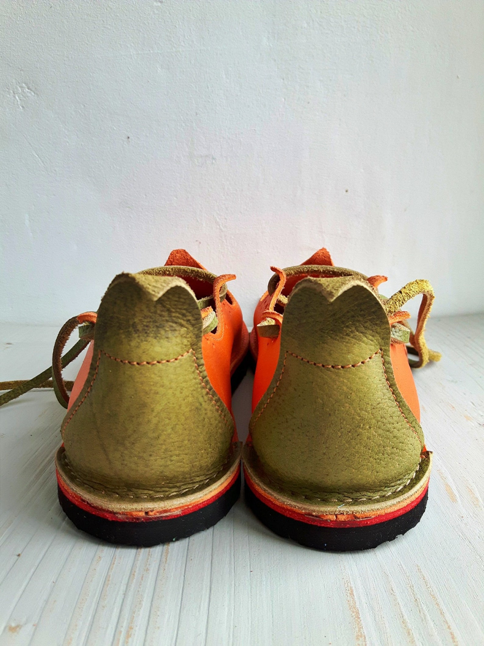 UK 5 HOLLY Shoe Woodland Fairy leather shoe Pixie Elf | Etsy
