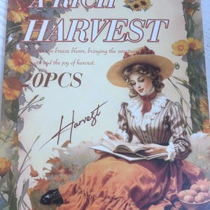 Sticker Book- Harvest