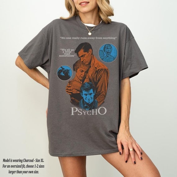 Retro Psycho 1960 Shirt -alfred Hitchcock Shirt,retro Movie Shirt 