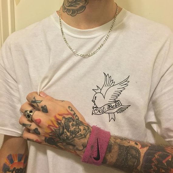 Lil Peep Cry Baby Shirt lil Peep Shirt lil Peep Merch lil Peep Tshirt lil Peep Clothing aesthetic Shirt lil Peep T Shirt rapper Tee rap Gift Etsy