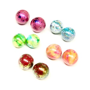 Jewelry Supply Destash Collection Handmade Artisan Super Sparkly Earring Beads