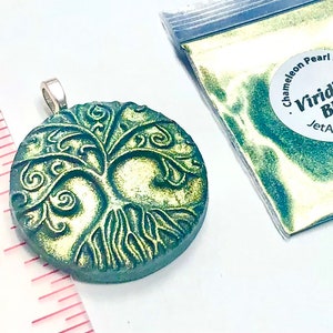 Tree of Life Necklace Handmade Polymer Clay Miracle Tree Pendant Yggdrasil Necklace 画像 3