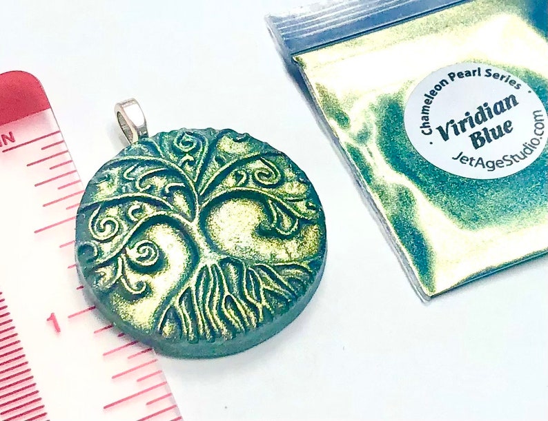 Tree of Life Necklace Handmade Polymer Clay Miracle Tree Pendant Yggdrasil Necklace 画像 3