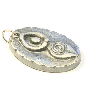 Earth Goddess Venus Pendant Silver Goddess Jewelry Component