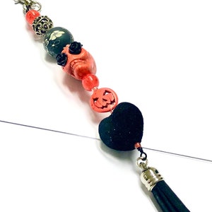 Sugar Skull Halloween Day of the Dead Keychain Purse Charm Accessory Sugar Skull Gift