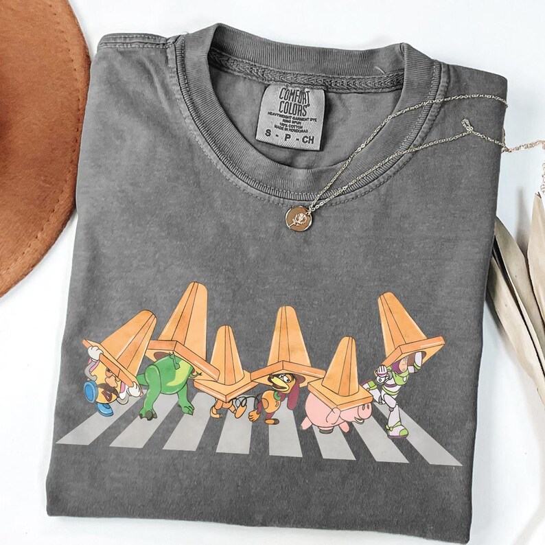 Toy Story Tee, Toys Crossing Shirt, Comfort Colors, Toy Story Tee, Toy Story Character Tee, Disney Family Trip Shirt, Disney Toy Story Tee image 4