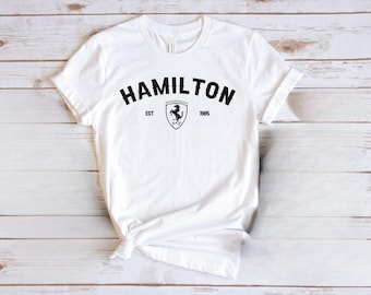 Lewis Hamilton Motor Sport T-Shirt  Racing Car Fan Apparel  Ideal Gift for Racing Enthusiasts