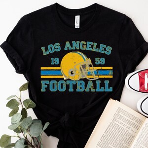 Distressed Los Angeles Football Shirt Chargers Football Crewneck Retro Chargers Shirt Gift for Chargers Football Fan Chargers Gift Game Day