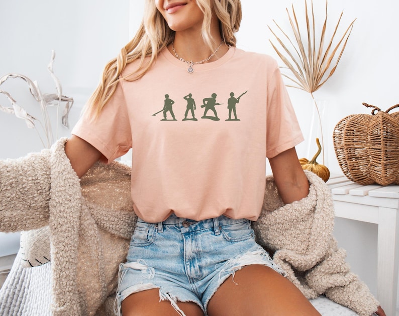 Toy Story Tshirt, Gift for Her, Toy Army Soldiers Tshirt, Toy Story Tee, Funny Toy Story Shirt, Army Toy Story Tee, Hollywood Studios Tee image 1