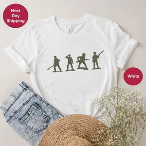 Toy Story Tshirt, Gift for Her, Toy Army Soldiers Tshirt, Toy Story Tee, Funny Toy Story Shirt, Army Toy Story Tee, Hollywood Studios Tee image 4