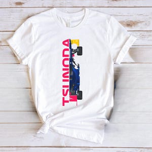 Yuki Tsunoda Motor Sport T-Shirt  Racing Car Fan Shirt  Tsunoda Merchandise Gift