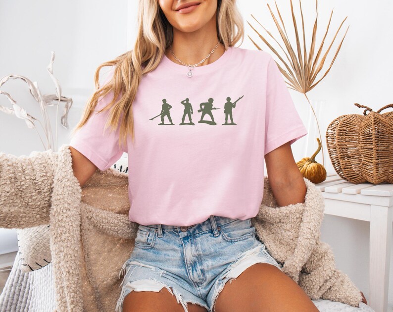 Toy Story Tshirt, Gift for Her, Toy Army Soldiers Tshirt, Toy Story Tee, Funny Toy Story Shirt, Army Toy Story Tee, Hollywood Studios Tee image 3