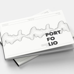 Modelo de portfólio mínimo | Adobe InDesign | Afinidade | Modelo de portfólio de design gráfico | Design de portfólio | Portfólio | Modelos de produtos