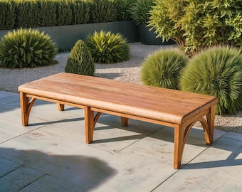 木製　ベンチ 六角形のツリーベンチ - DIY パティオ 芝生デッキ ガーデン 屋外家具